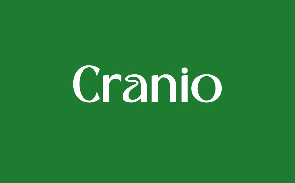 Cranio font big