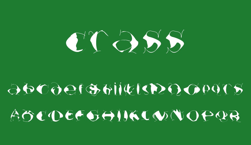 Crass font