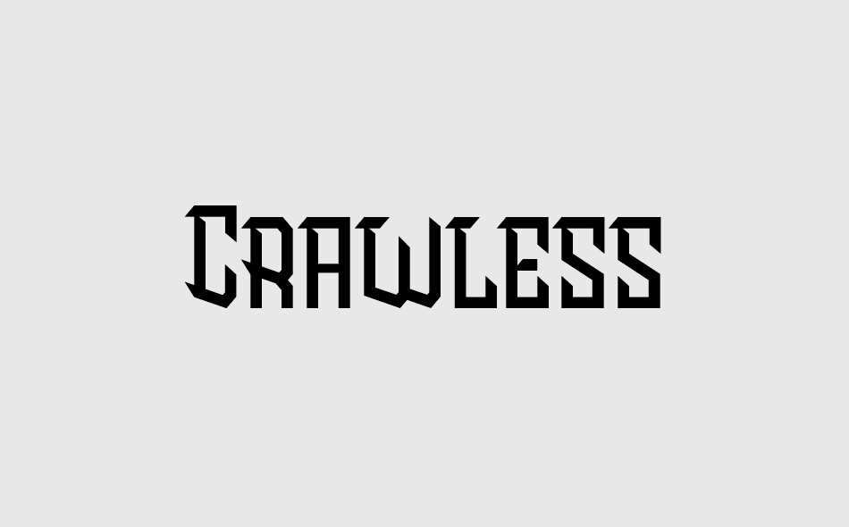 Crawless font big