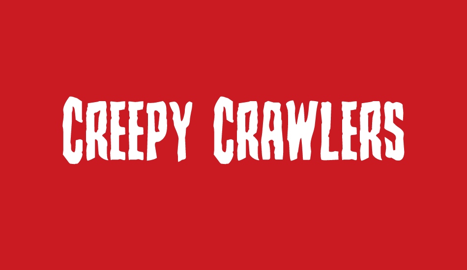 Creepy Crawlers font big