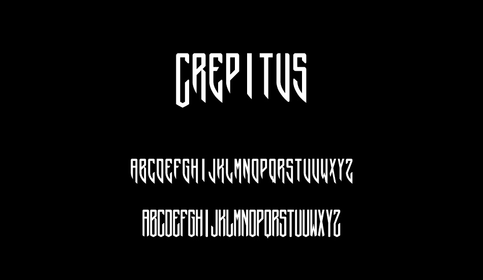 Crepitus font