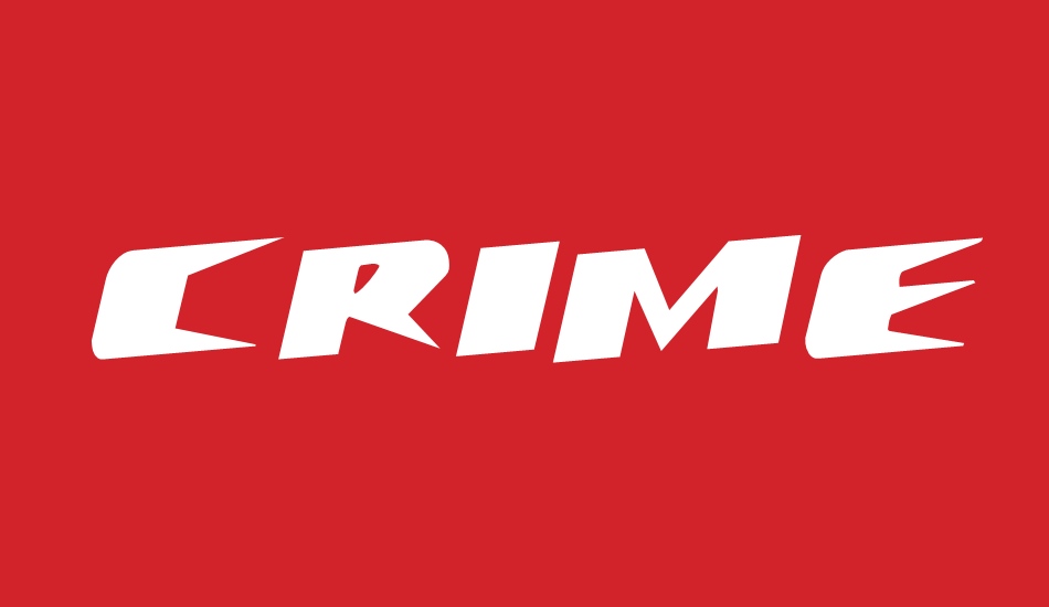 Crime Syndicate Rotate font big