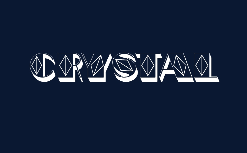 Cristal font big