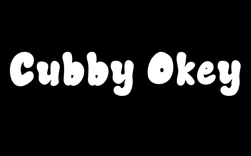 Cubby Okey font big