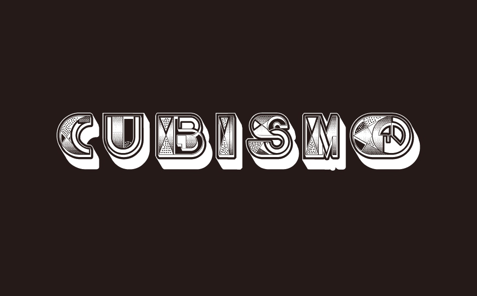 Cubismo font big