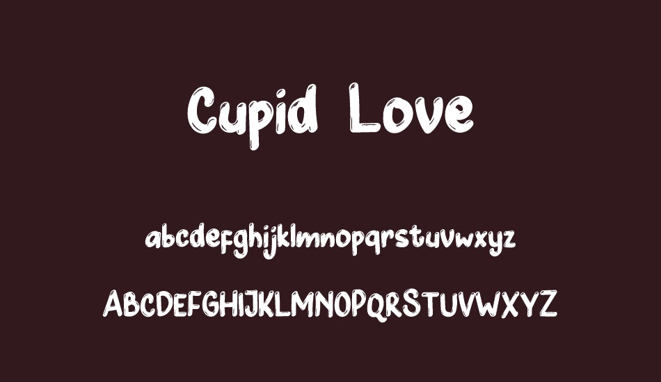 Cupid Love font