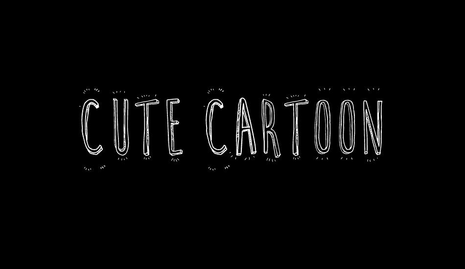 Cute Cartoon font big