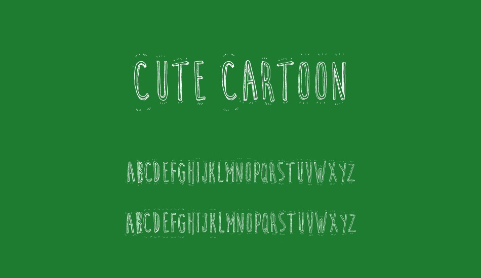 Cute Cartoon font