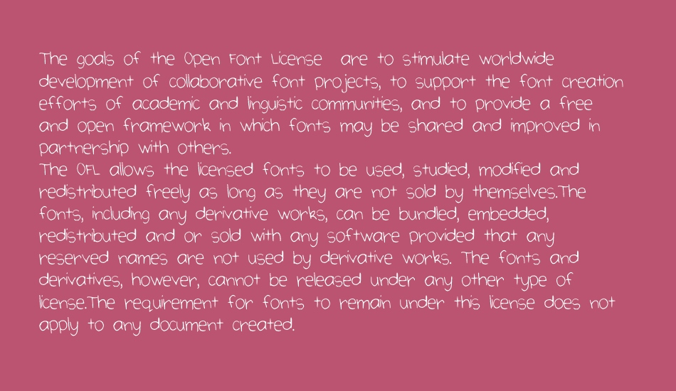 CuteHandWriting font 1