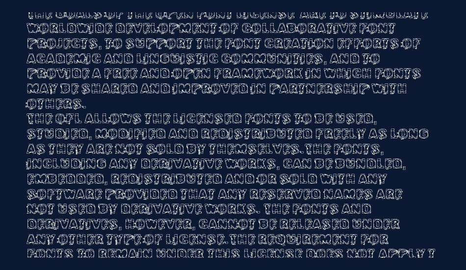 Cybereye font 1