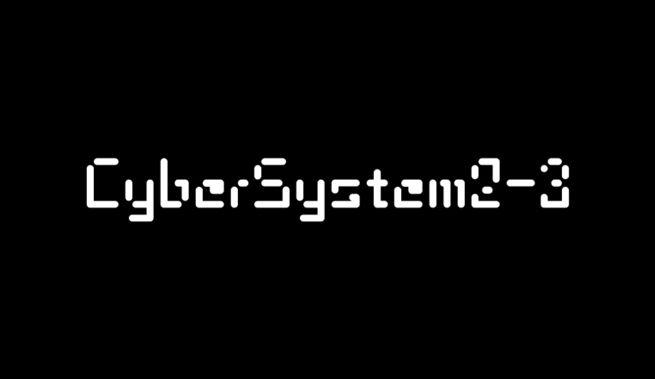 CyberSystem2-3 font big