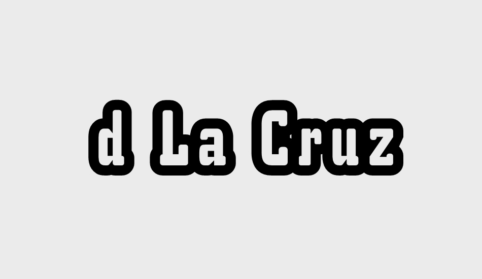 d-la-cruz font big