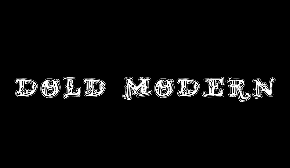 D_OLD MODERN 2 font big