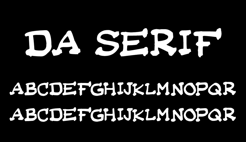 Da Serif Kid font