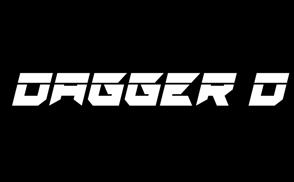 Dagger Dancer font big