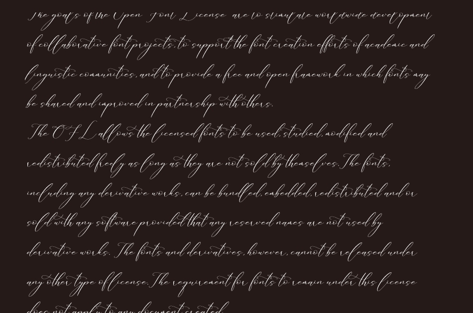 Dahliakeys font 1