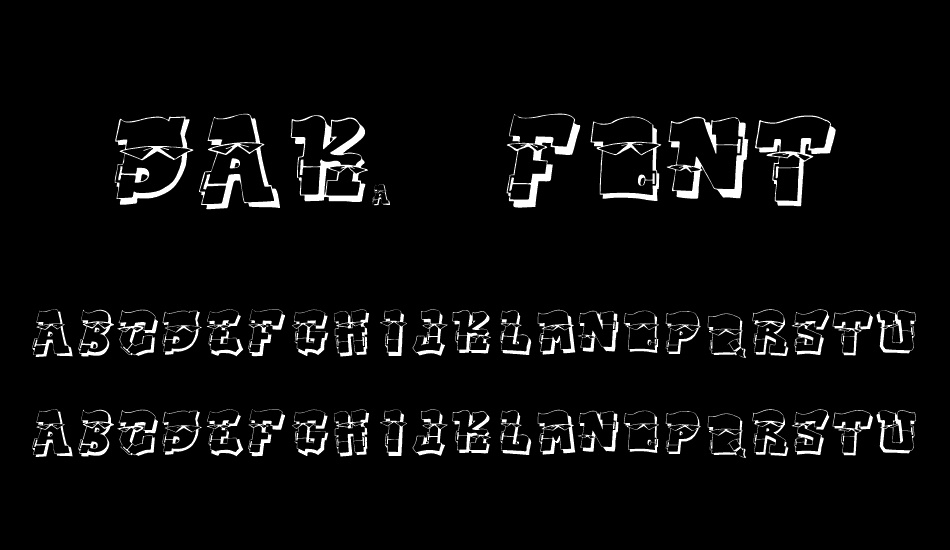 dak_font font