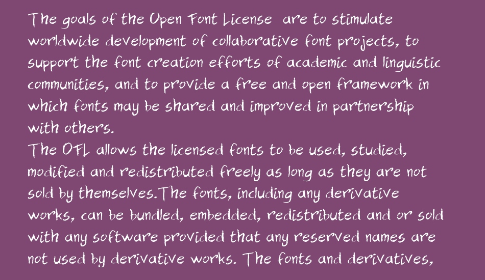Dan Hand font 1
