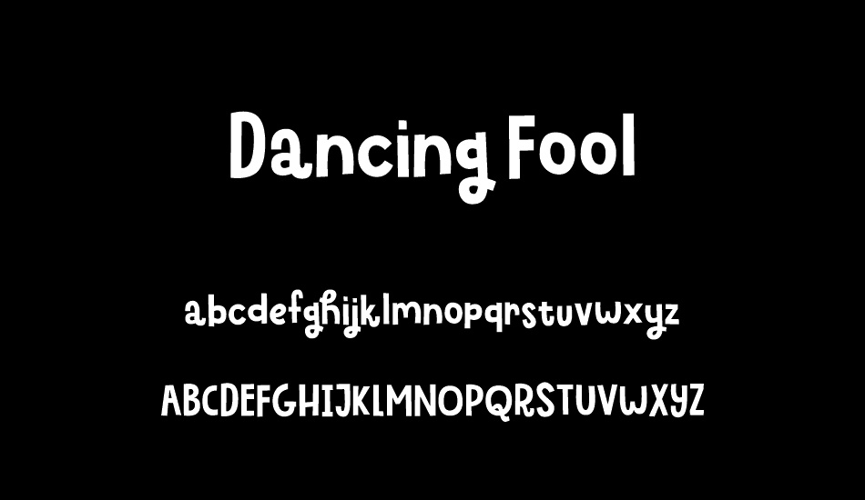 Dancing Fool DEMO font