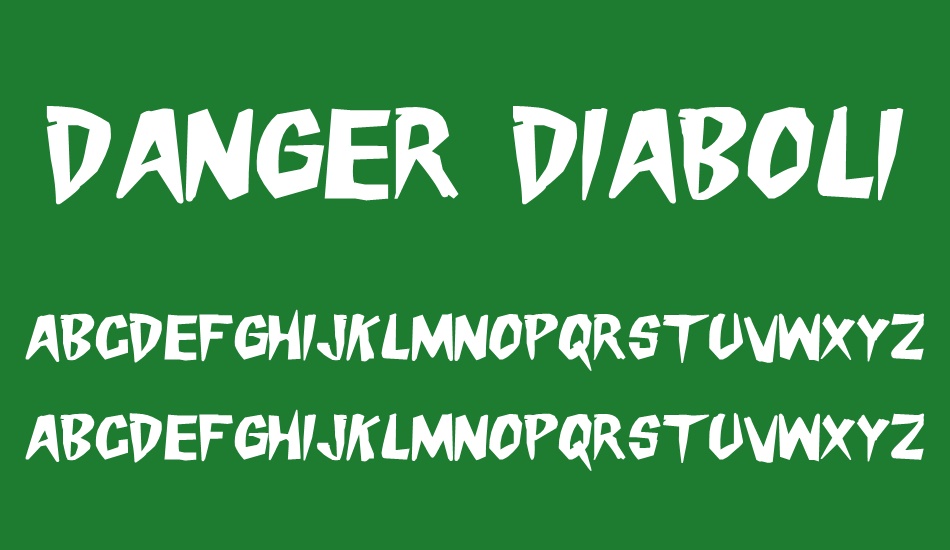 danger-diabolik font