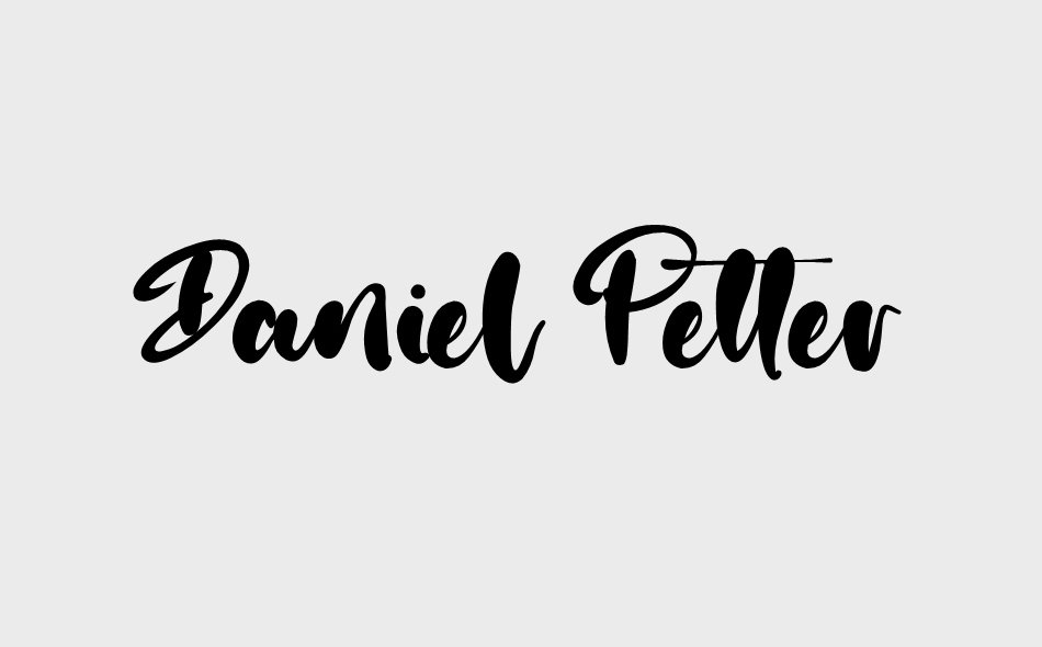 Daniel Petter font big