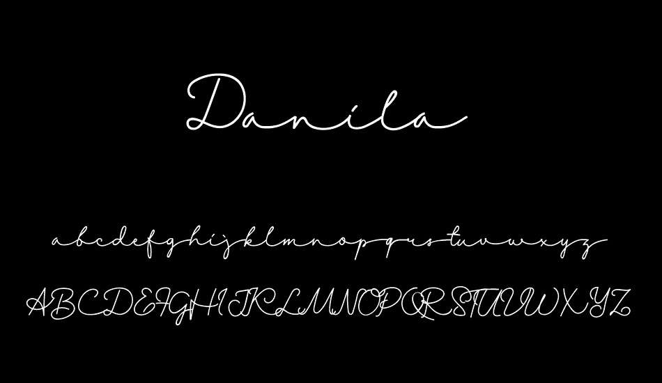 Danila font