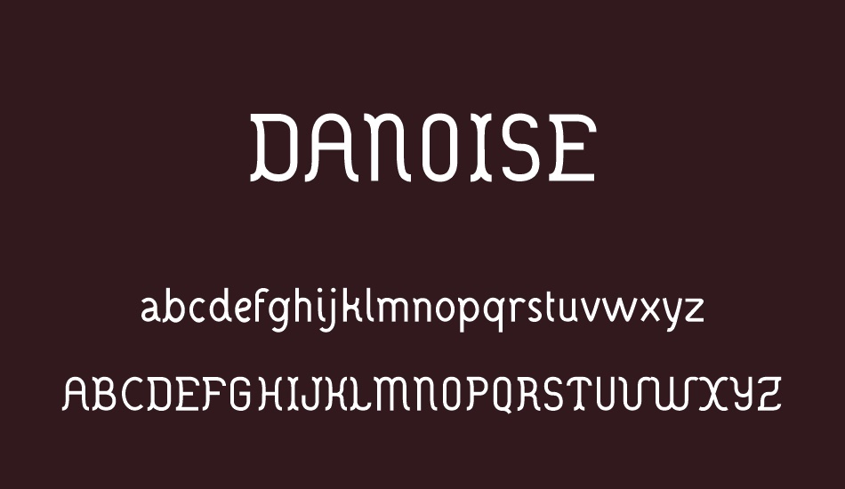 DANOISE font