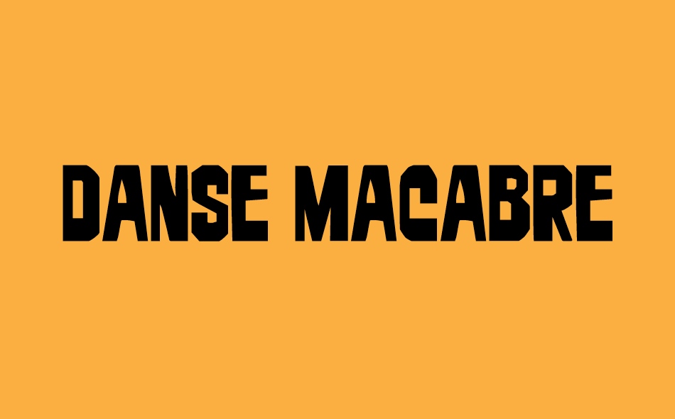 Danse Macabre font big