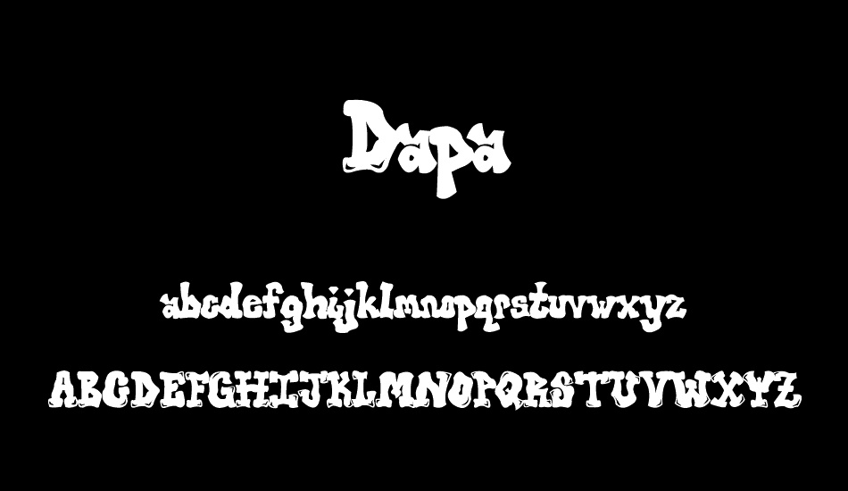 Dapa font