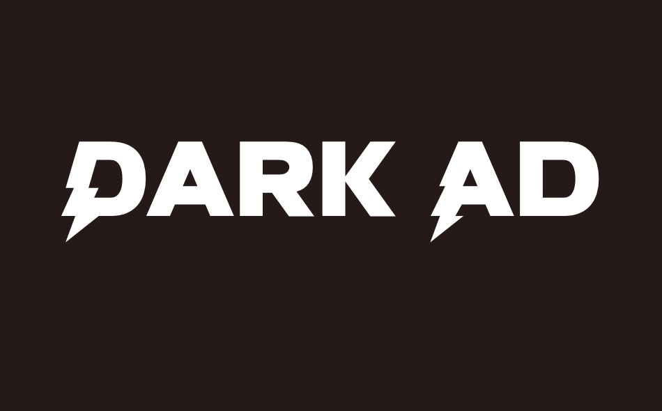 Dark Adam font big