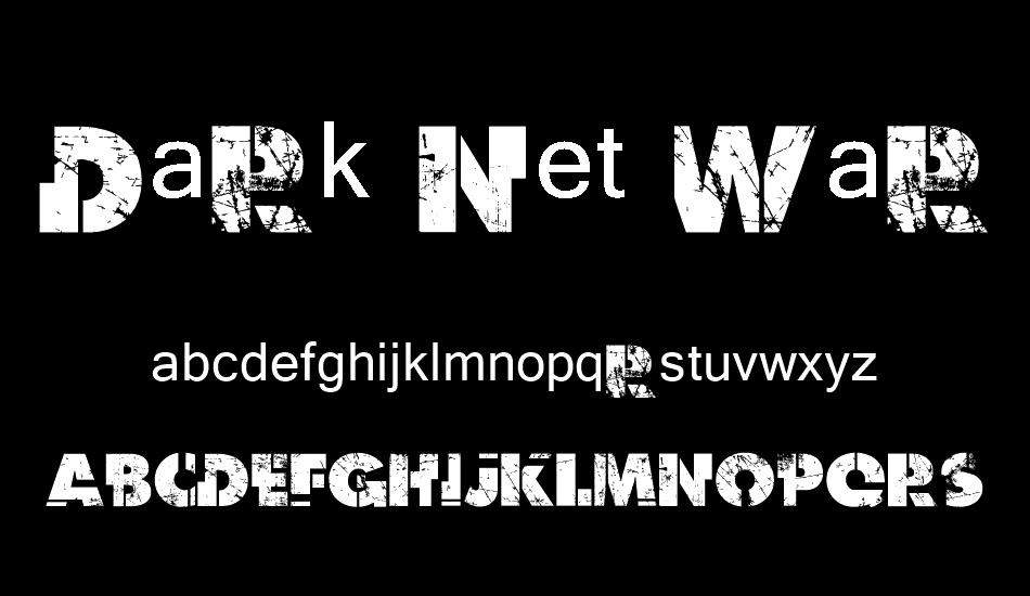 Dark Net Warrior font