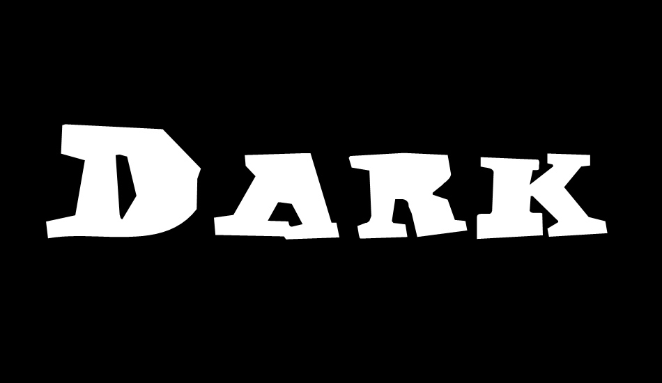 DarkBlack font big