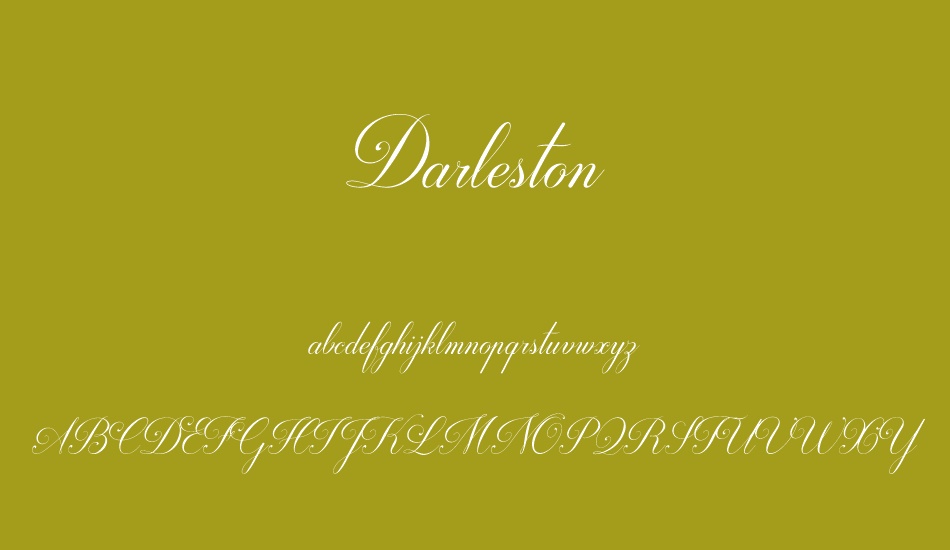 Darleston font