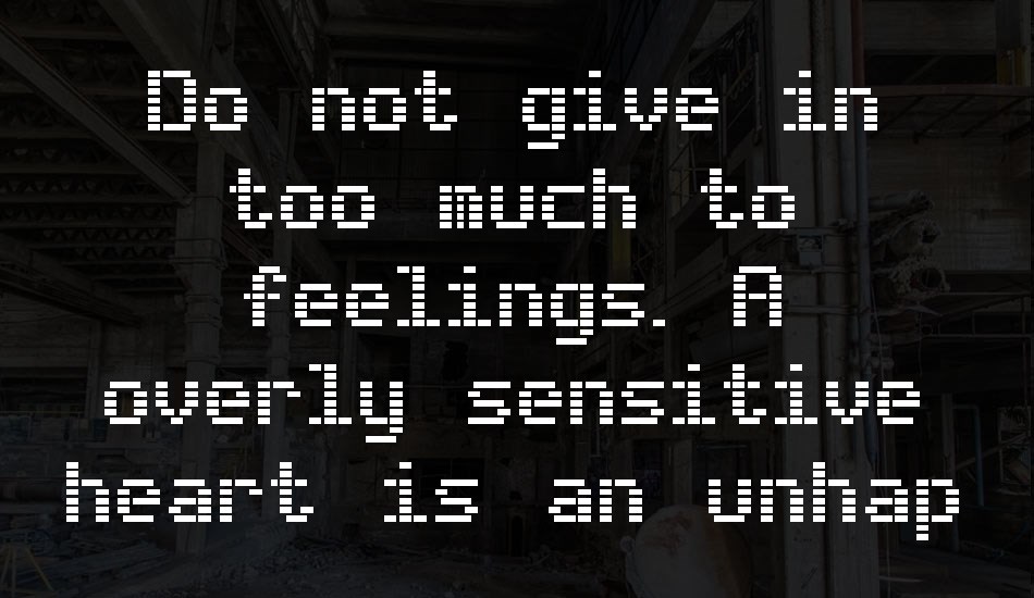 Dash Digital-7 font text