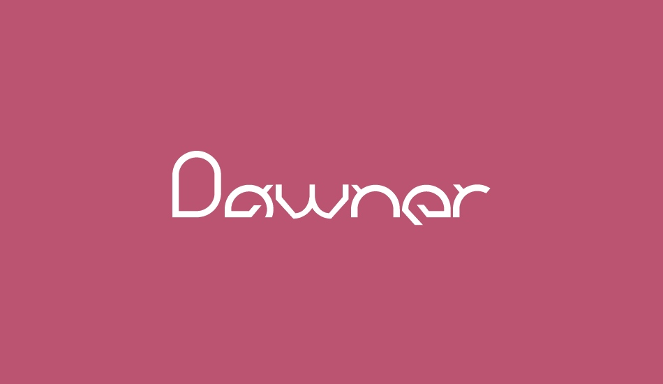 Dawner font big