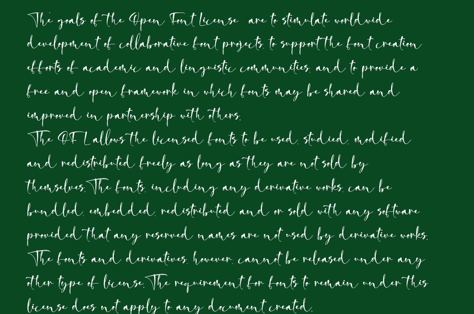 Dayana font 1