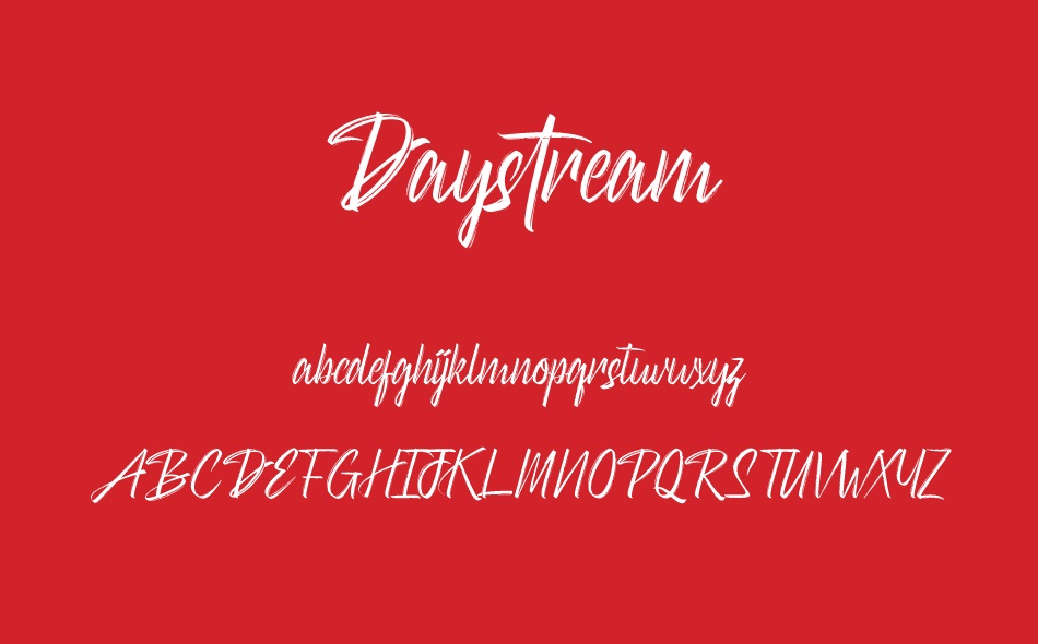 Daystream font