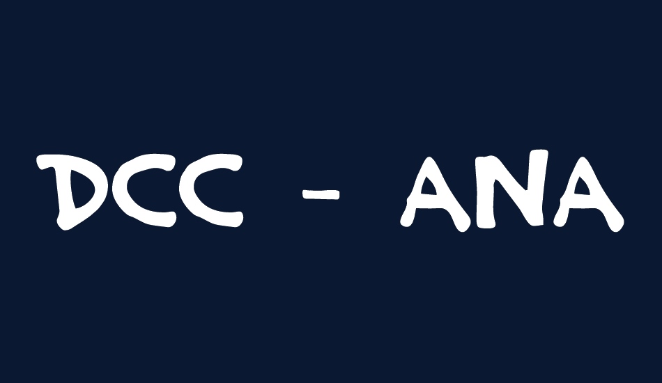 DCC - Anatolia Strong font big