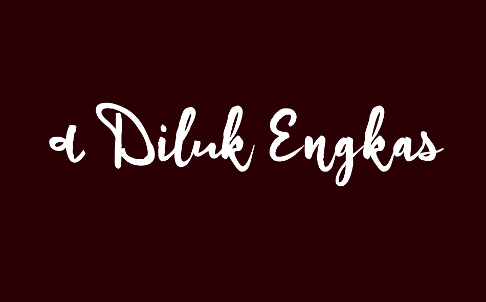 d Diluk Engkas font big