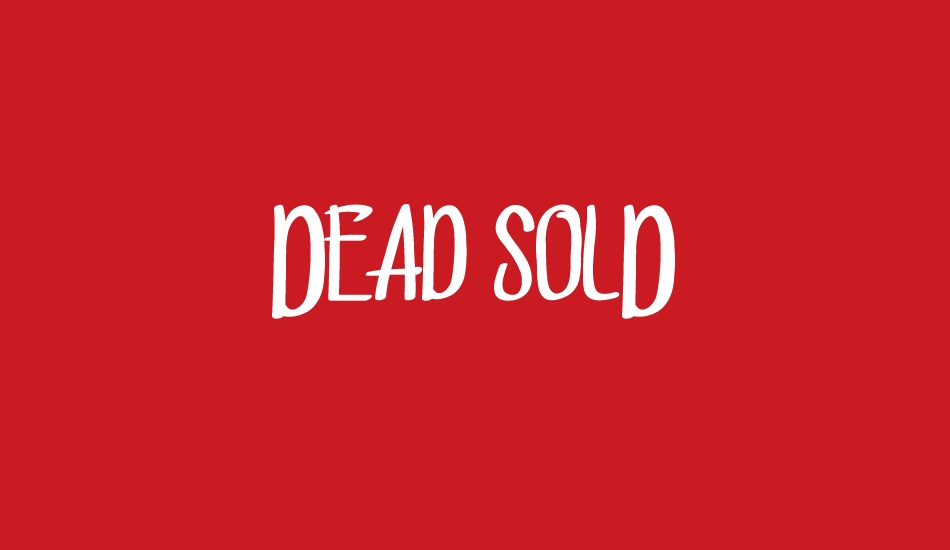 Dead solD font big