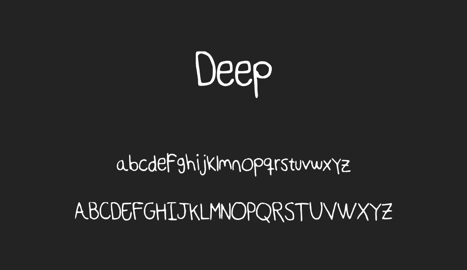 Deep font