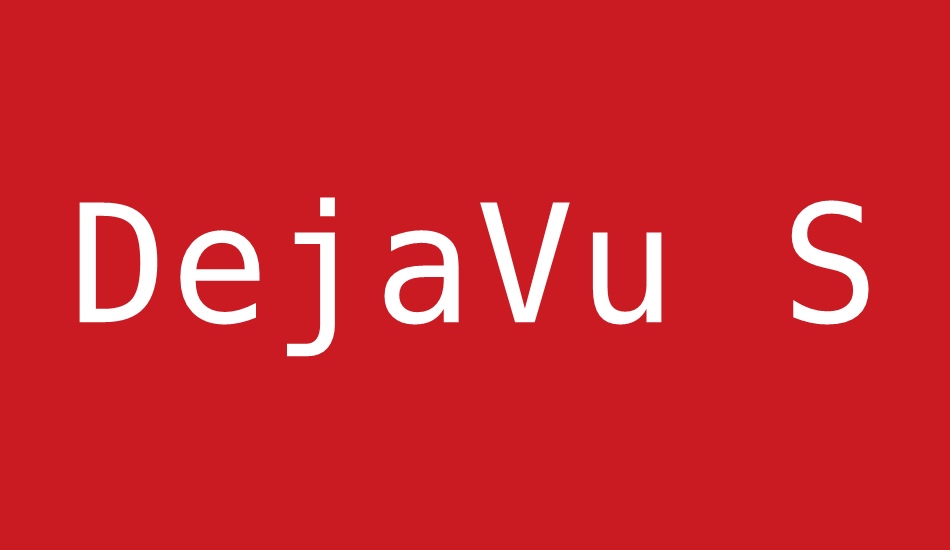 dejavu-sans-mono font big