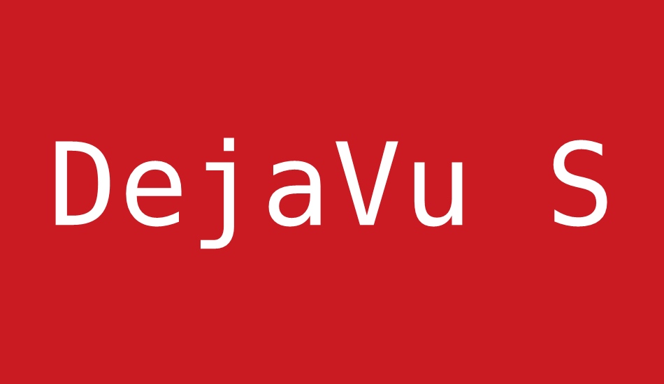 dejavu-sans-mono font big