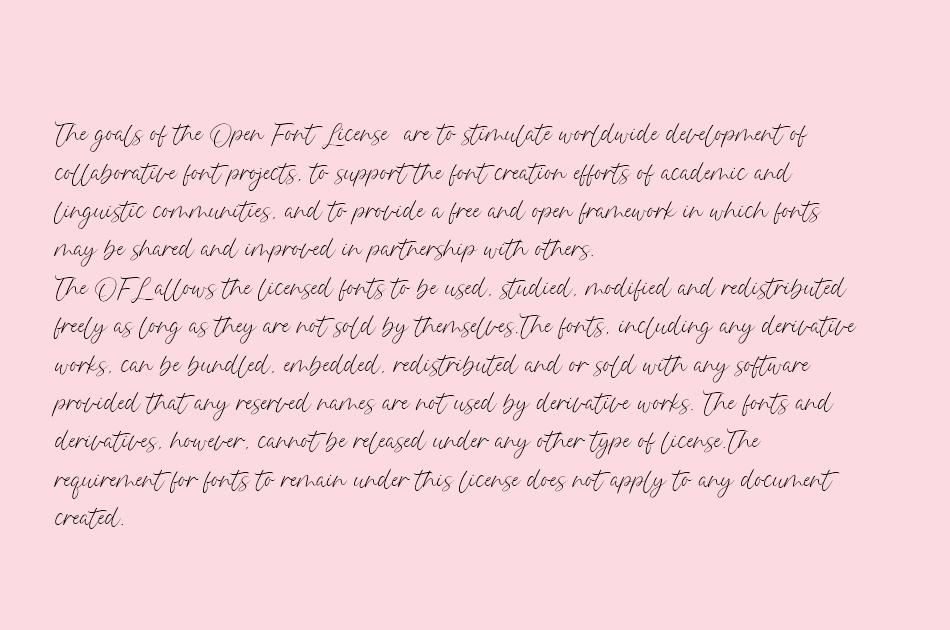 Delmon Delicate Script font 1