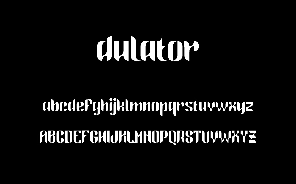 Demodulator font
