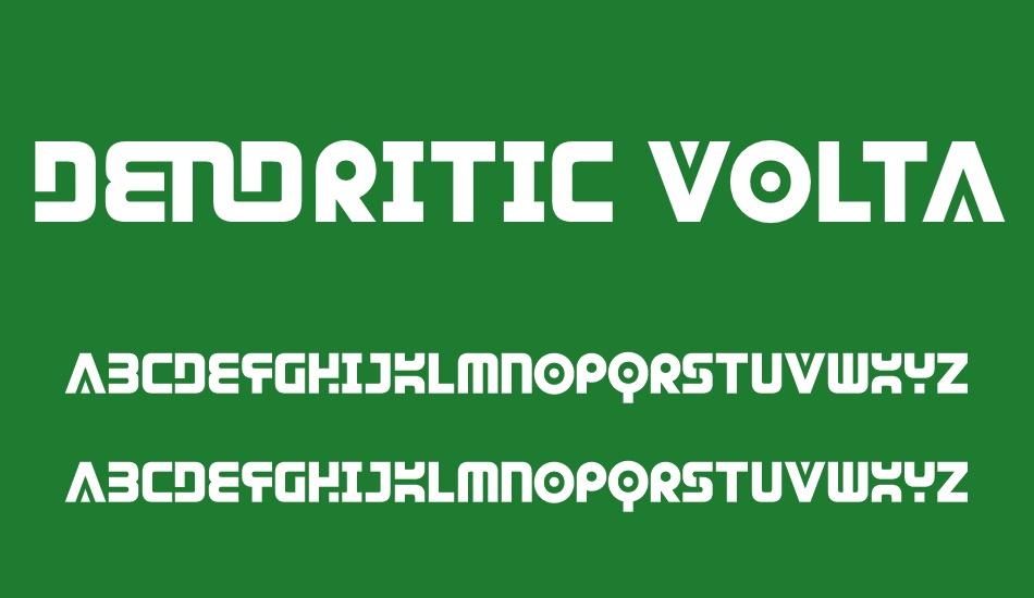 Dendritic Voltage font