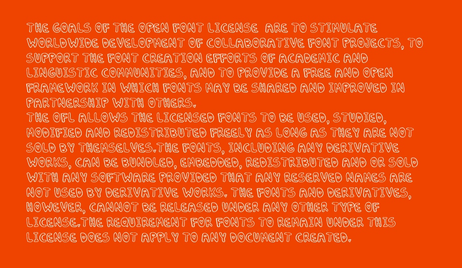 Denne Puffy-Hearts font 1