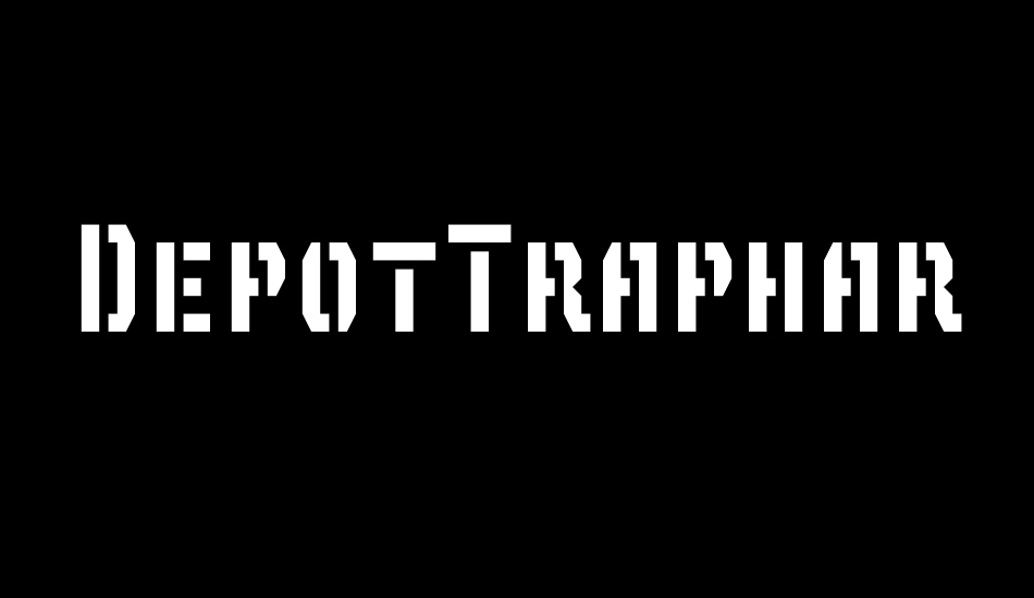 DepotTrapharet font big