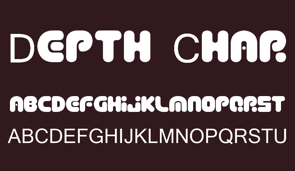 Depth Charge font