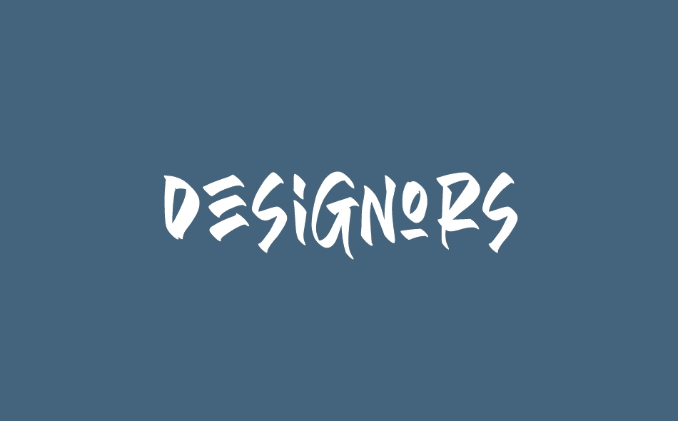 Designors font big